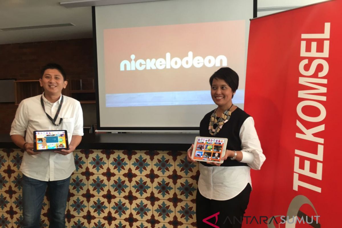 Nickelodeon-Telkomsel luncurkan aplikasi Nickelodeon Play