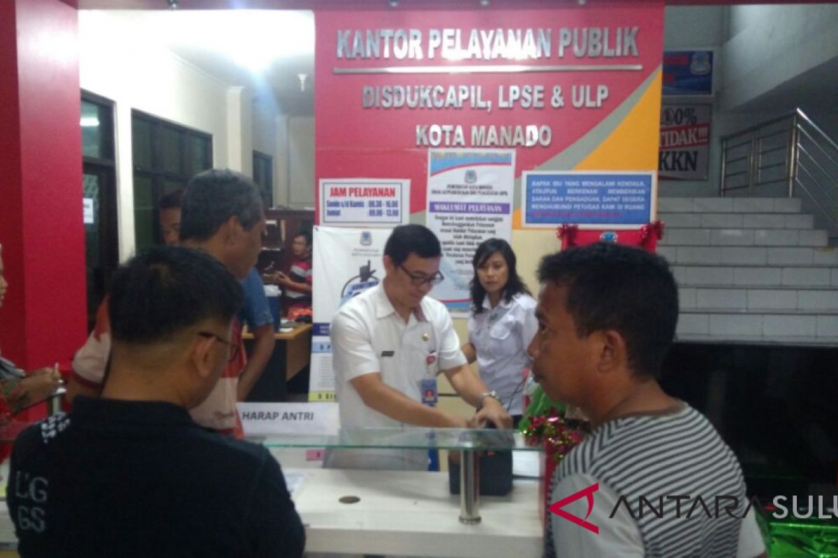 Disdukcapil Manado Sudah Cetak 18 Ribu KTP-el