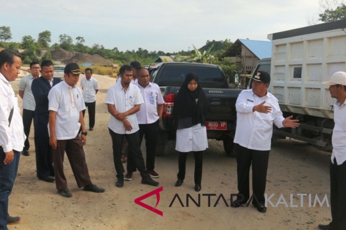 Dua proyek infrastruktur di Penajam ditargetkan rampung Juli