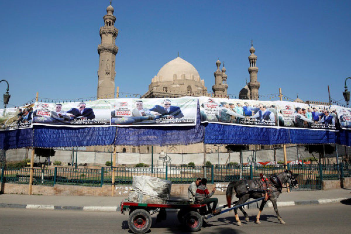 Pemimpin Mesir-Prancis bahas krisis kemanusiaan di Jalur Gaza