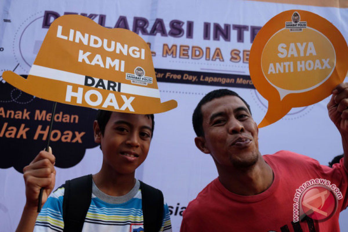 Mafindo: hoax politik dan kesehatan terbanyak