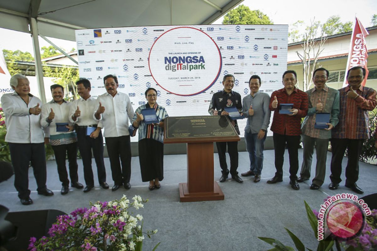 Menlu Singapura: Nongsa digital park buka lapangan kerja