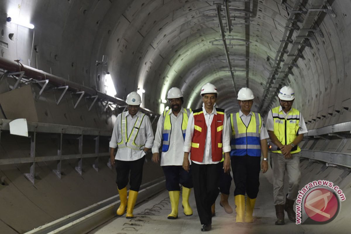 Sandiaga apresiasi perkembangan proyek MRT Jakarta