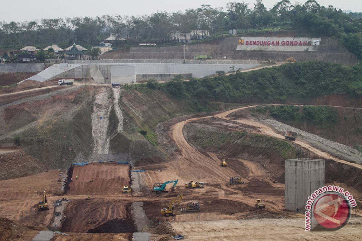 Bendungan Gondang siap diisi Mei-Juni