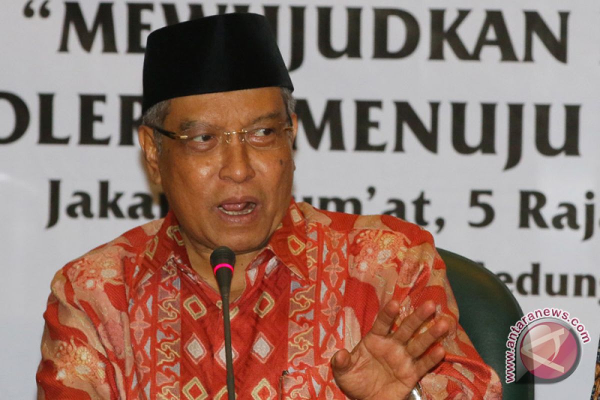 Said Aqil ajak warga NU sukseskan pilpres 2019