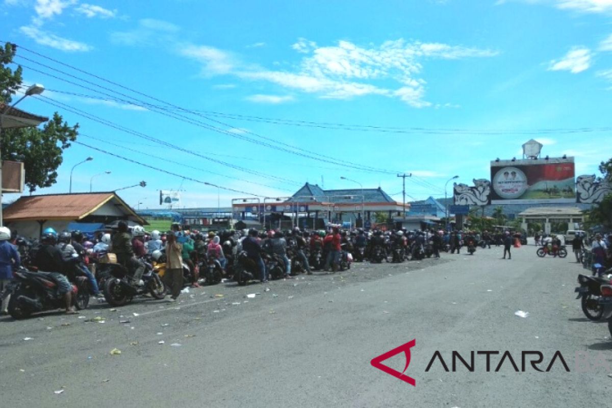 Jelang Nyepi, ribuan kendaraan tinggalkan Bali