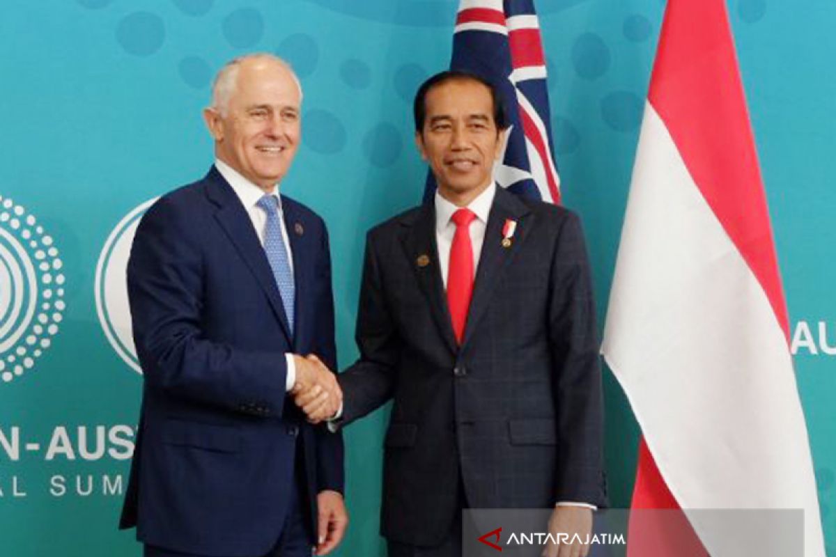 Joko Widodo, Turnbull Hold Bilateral Meeting