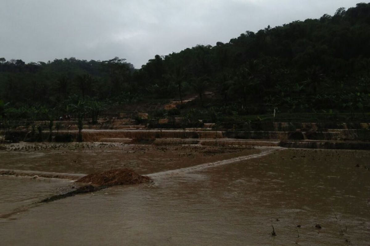 Banjir dan longsor landa selatan Kabupaten Sukabumi