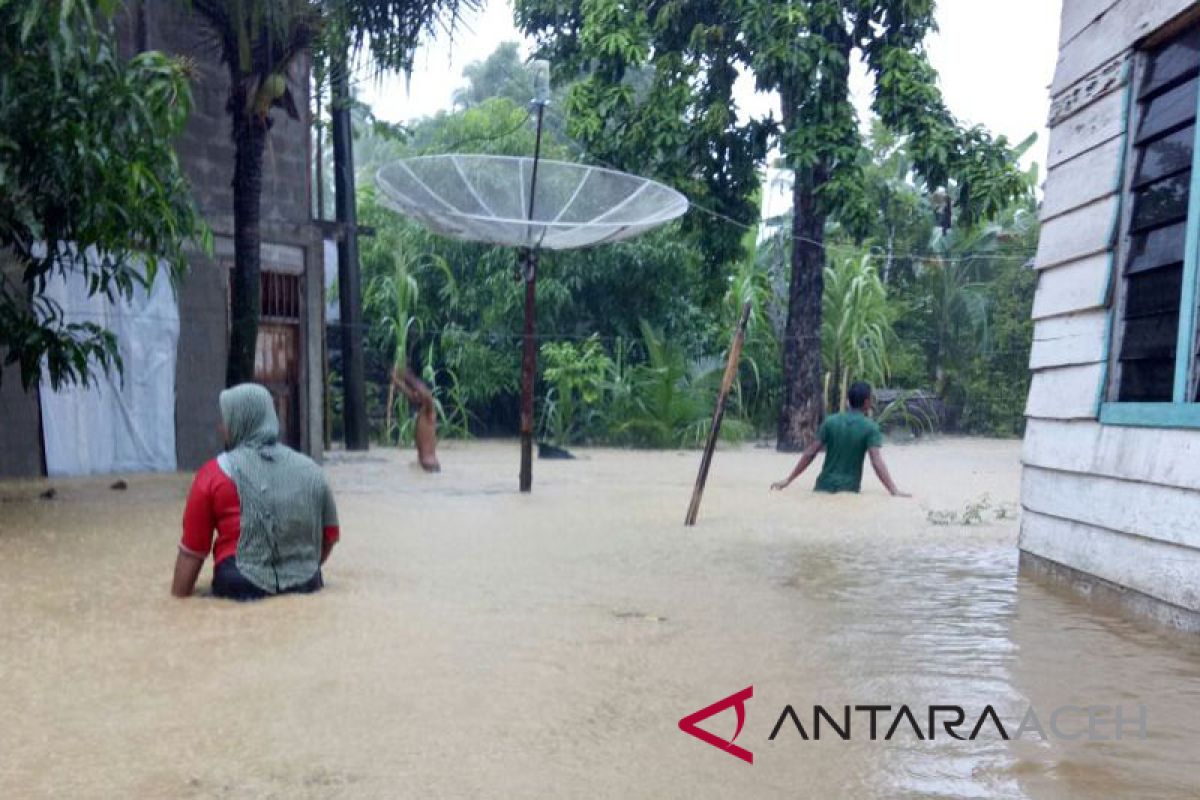 Dua kecamatan di Aceh Selatan kembali terendam