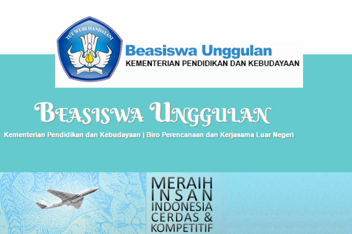 Kemendikbud membuka pendaftaran seleksi Beasiswa Unggulan