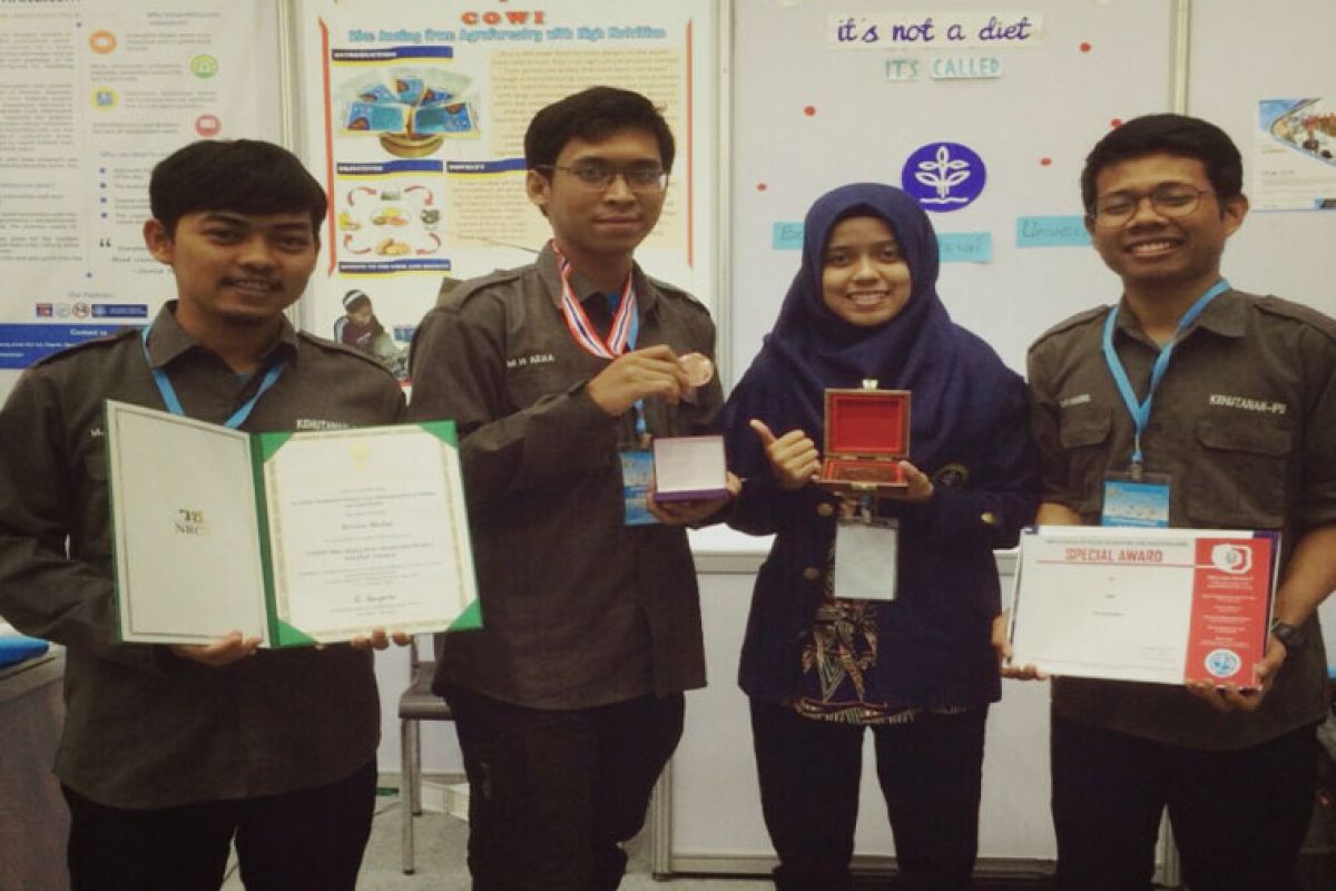 Inovasikan beras analog dari agroforestri, mahasiswa IPB raih juara IPITEX 2018 di Thailand