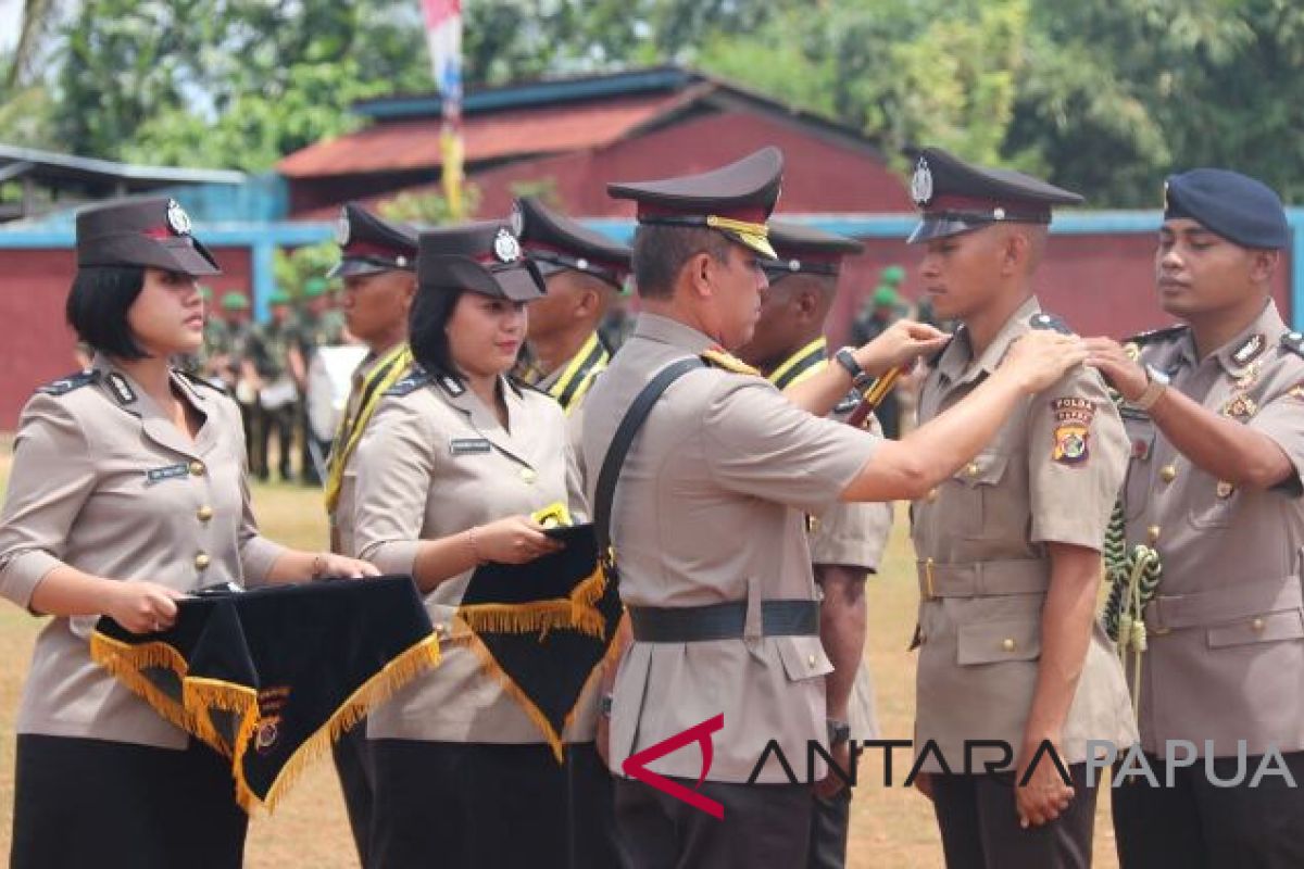 Kapolda Papua lantik 534 Bintara baru