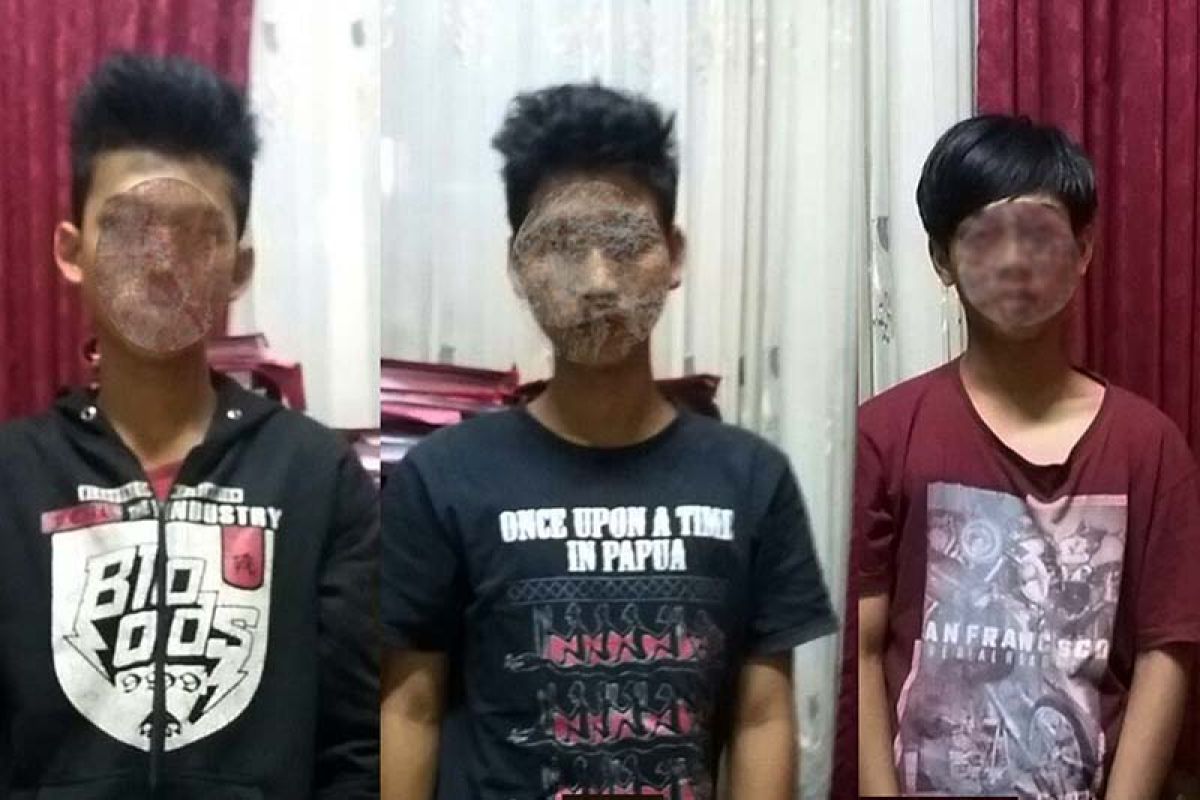 Tiga remaja pencuri sepeda motor di Banyumas dibekuk