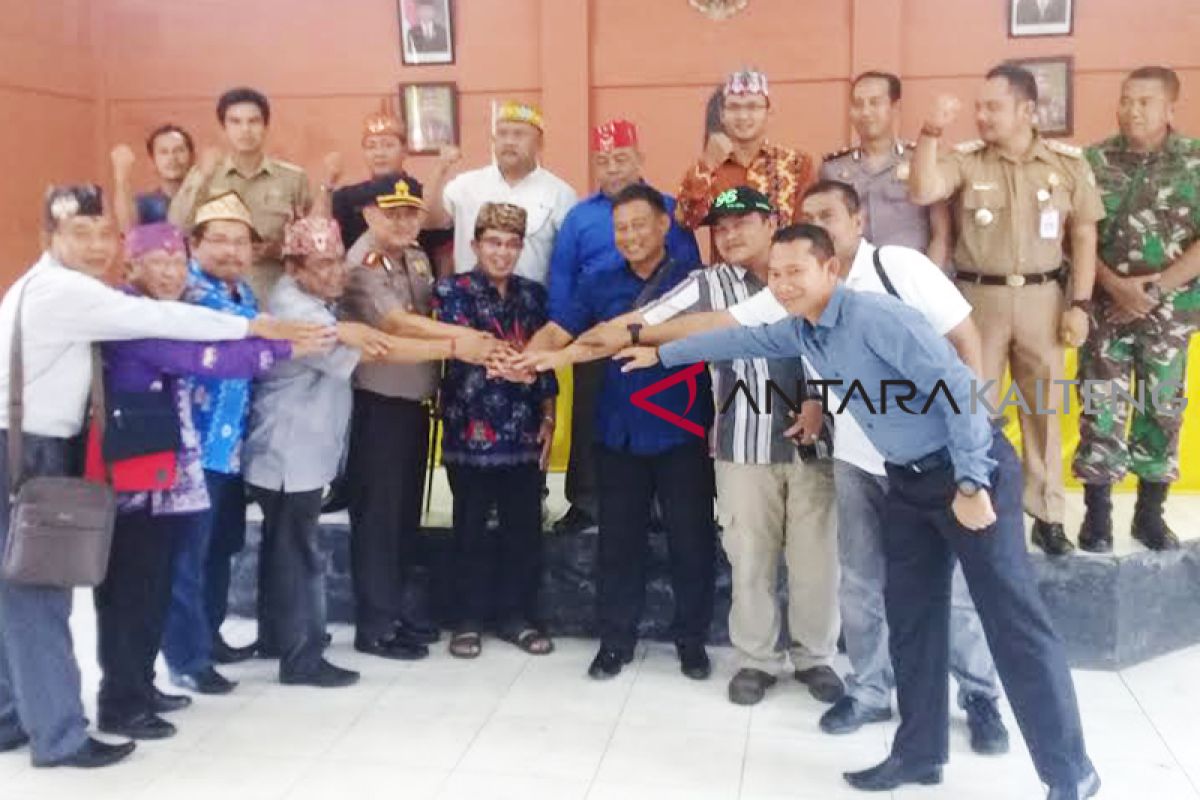 Hindari konflik di masyarakat, DAD Kalteng telusuri insiden perusakan sandung