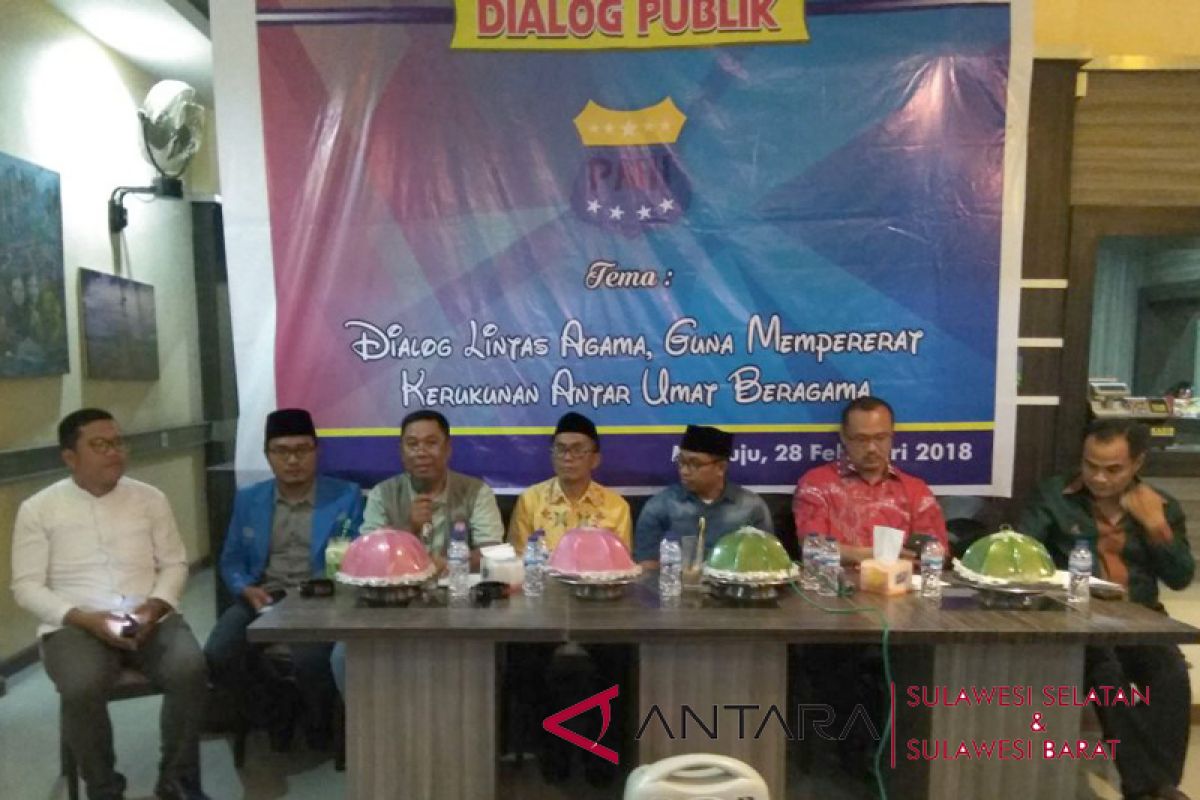 PMII Mamuju gelar dialog lintas agama