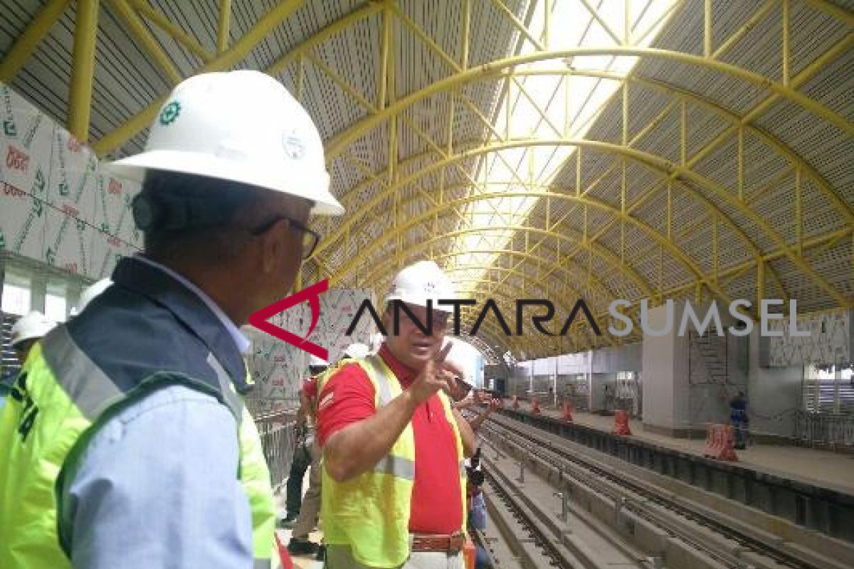 Pemerintah pantau penerapan K3 LRT Palembang