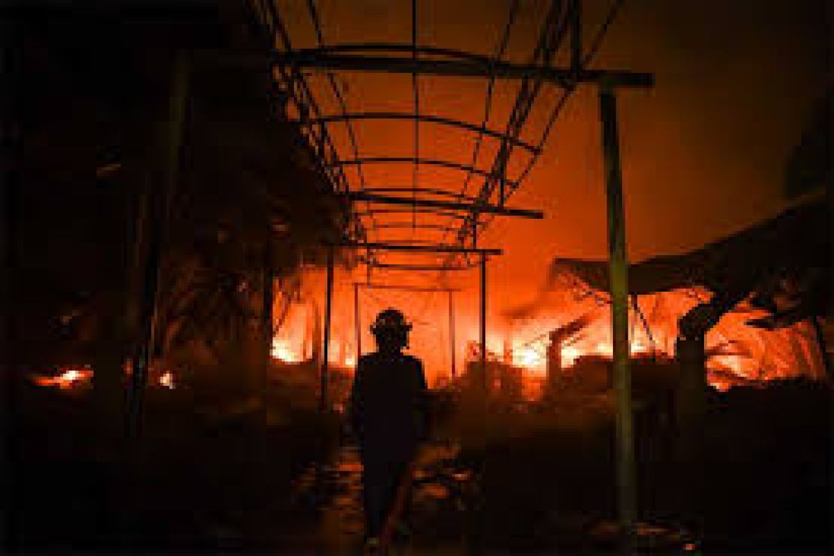 Rumah Kongsi TKI Malaysia Terbakar, Satu Tewas