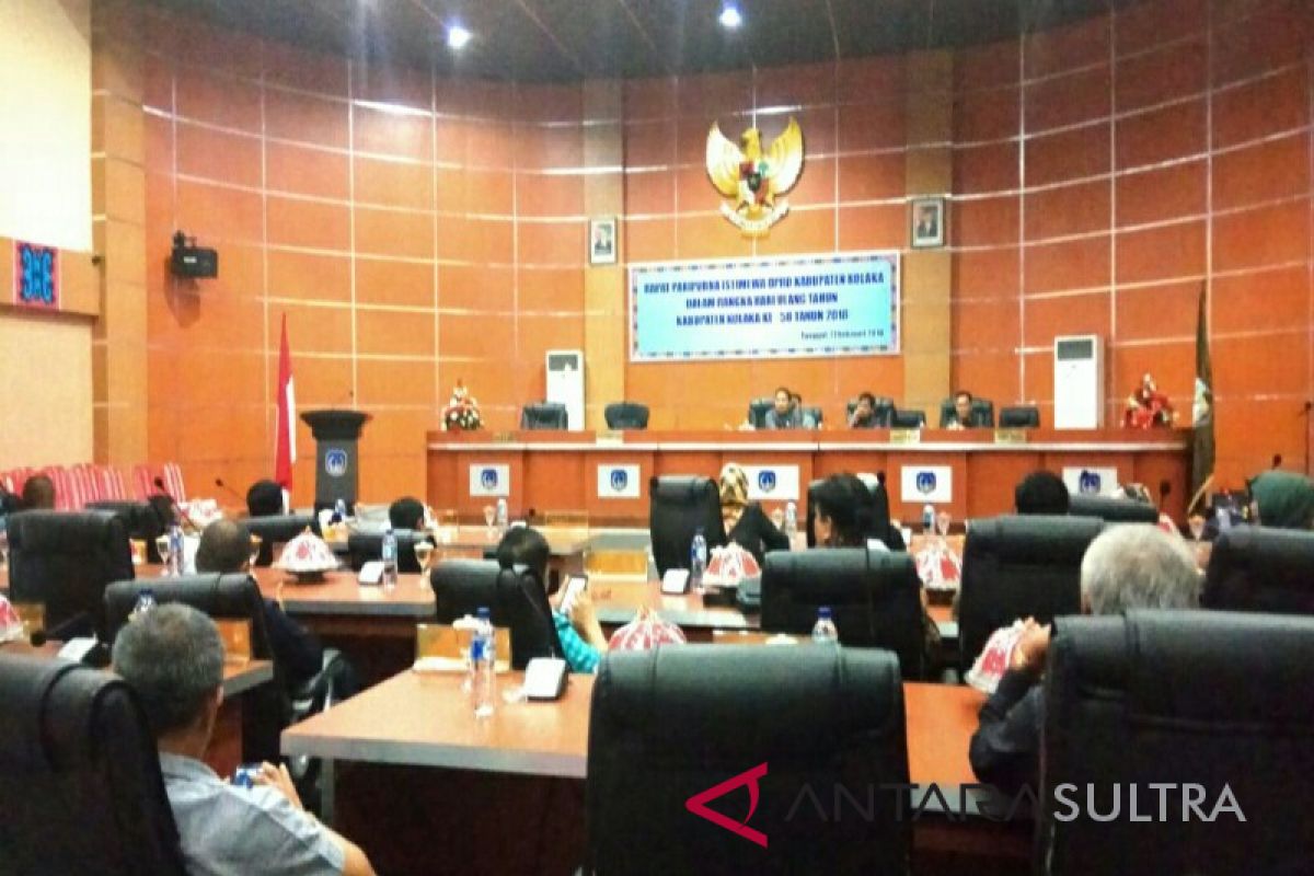 DPRD gelar rapat dengan pendapat terkait LKPJ