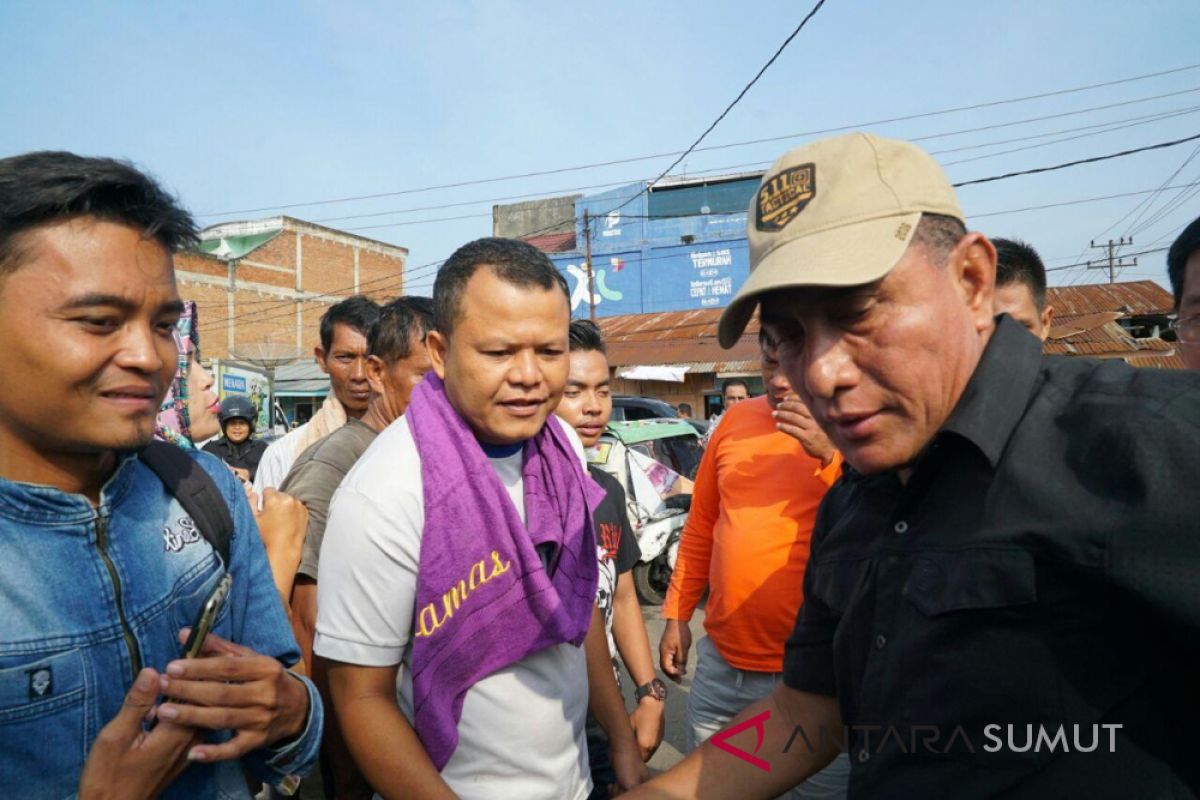 Jumat Berkah, Edy Rahmayadi sapa warga Padang Sidempuan