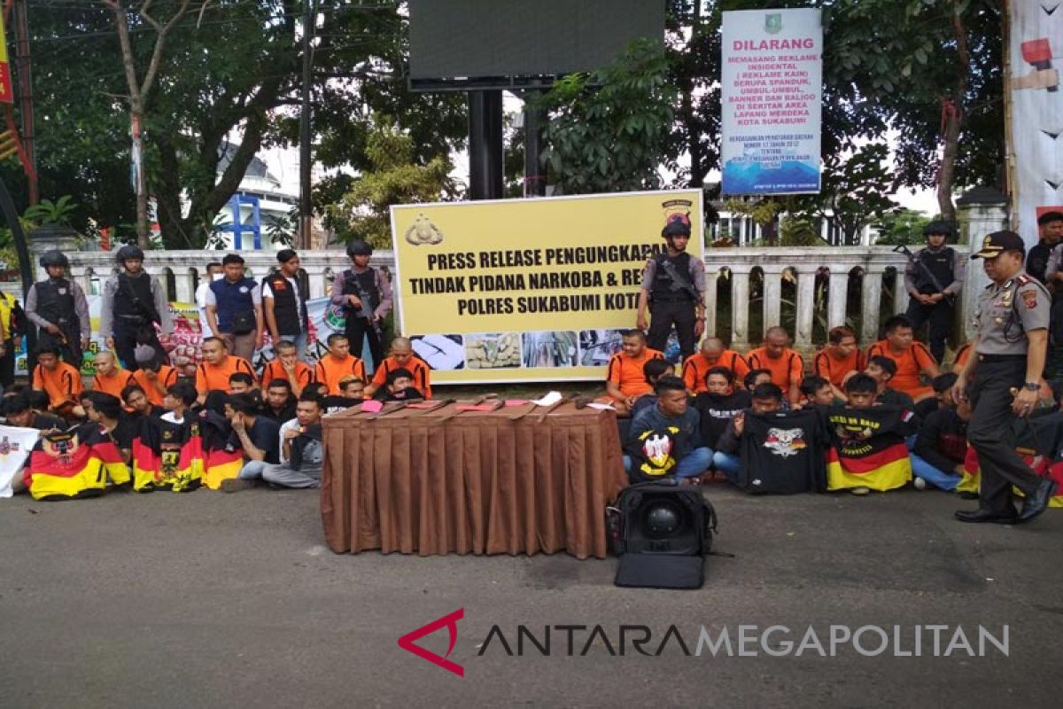 27 anggota geng motor akan direhabilitasi