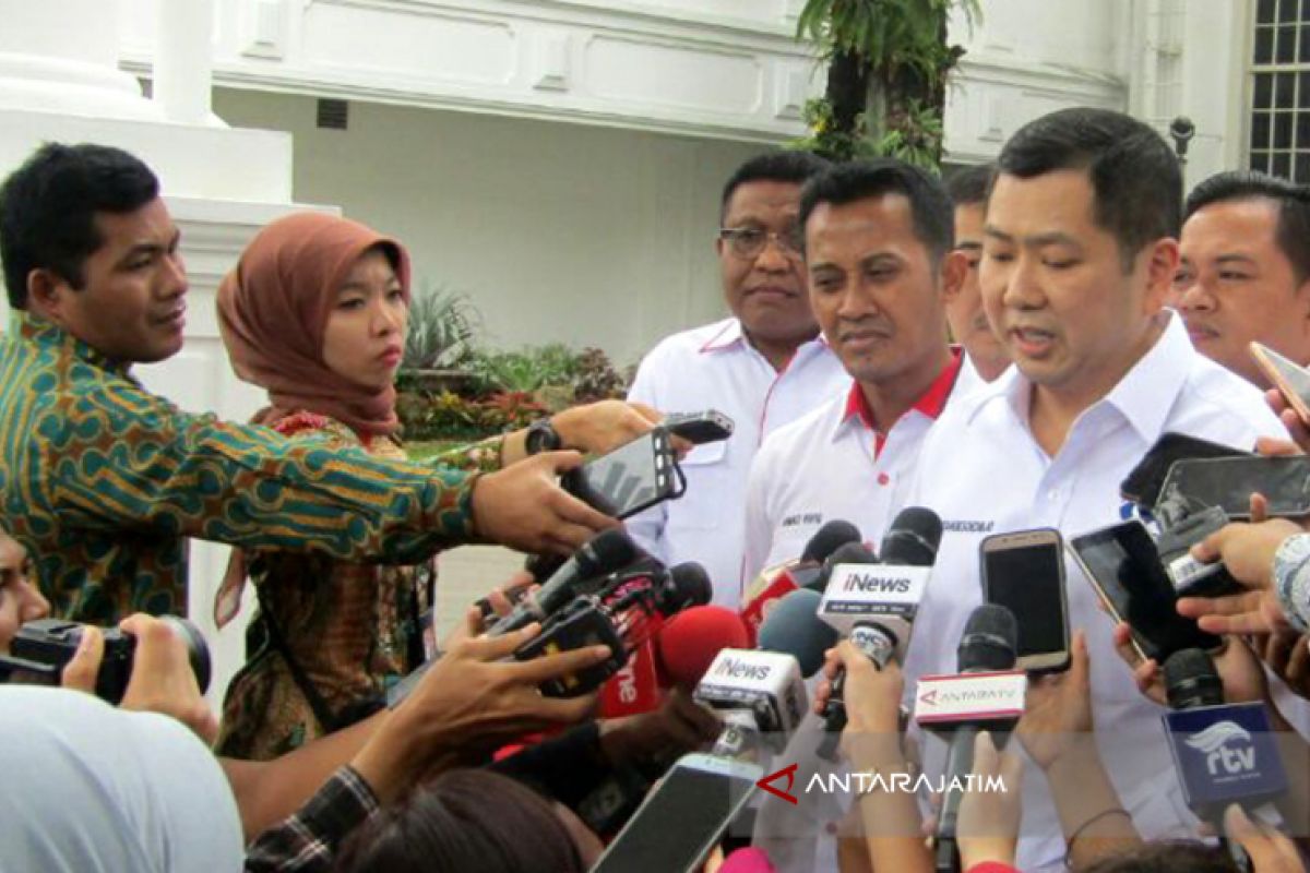 Jokowi Diminta Hari Tanoe Buka Rapimnas Perindo (Video)