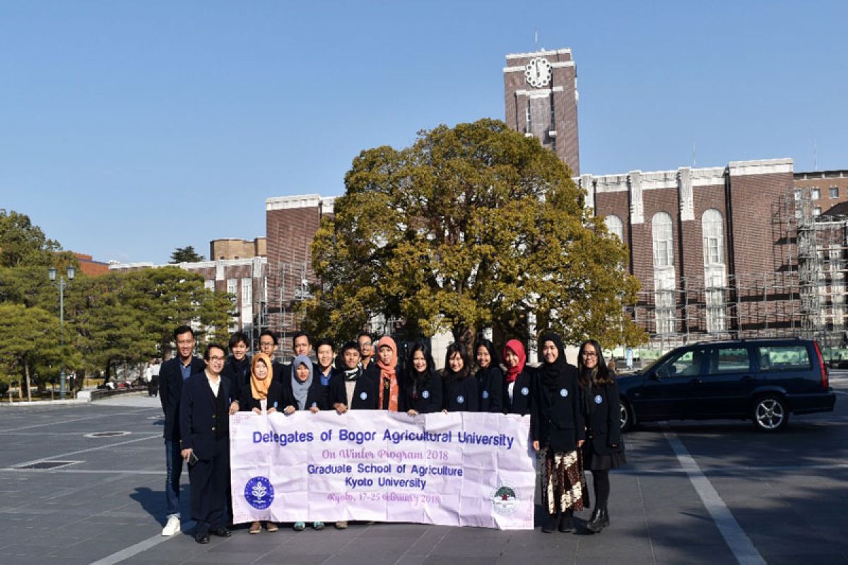 Mahasiswa IPB ikuti winter program di Kyoto