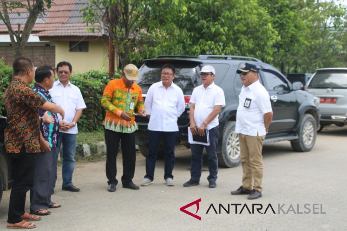 Balai Besar Tinjau Kerusakan Jalan Mabuun Tabalong