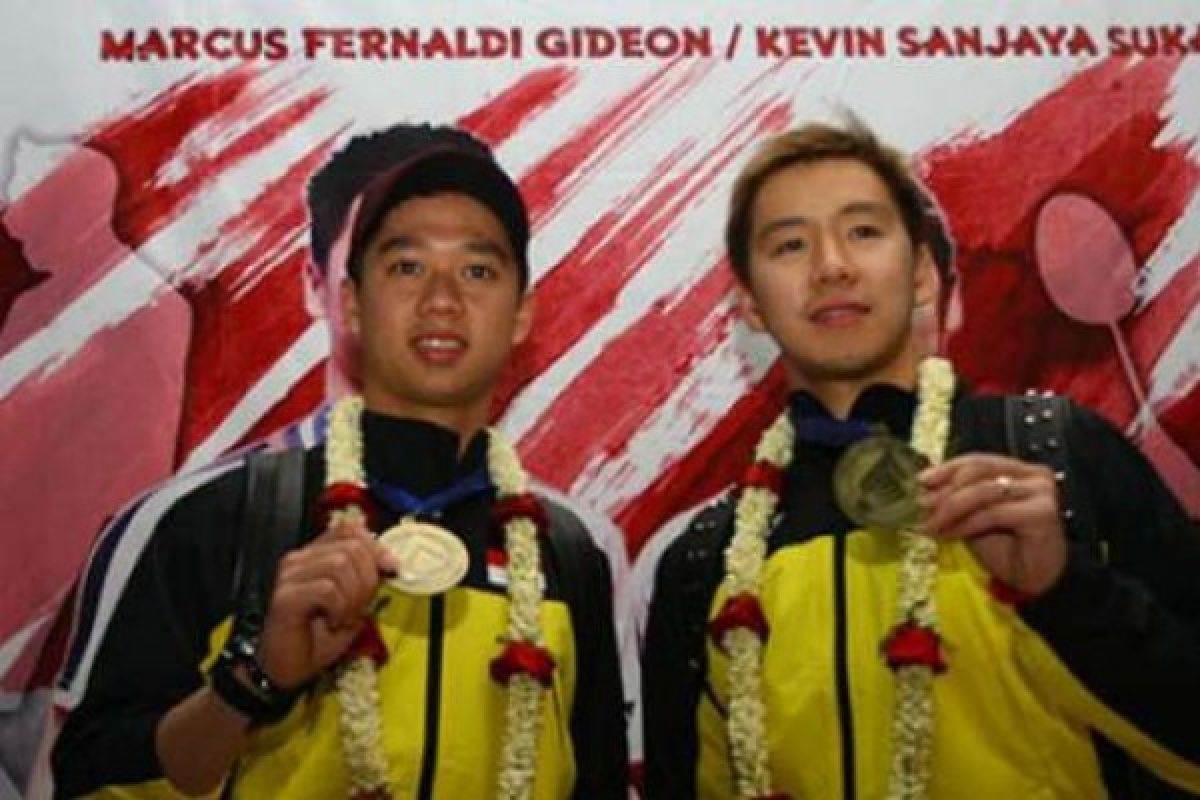 Juara Ganda Putra All England 2018, Segini Bonus Kevin/Markus dari Menpora