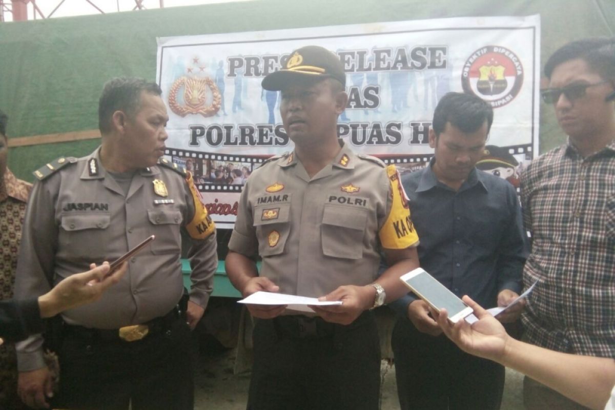 Polres Kapuas-Hulu gagalkan penyelundupan kayu tujuan Pulau Jawa