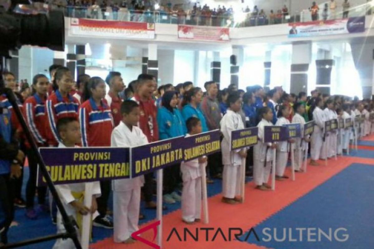 Sulsel juara umum kejurnas XX karate Piala Mendagri