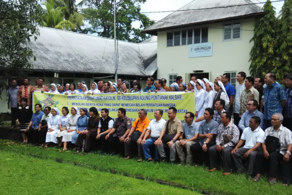 Deklarasi Pilkada damai Keuskupan Agung Pontianak