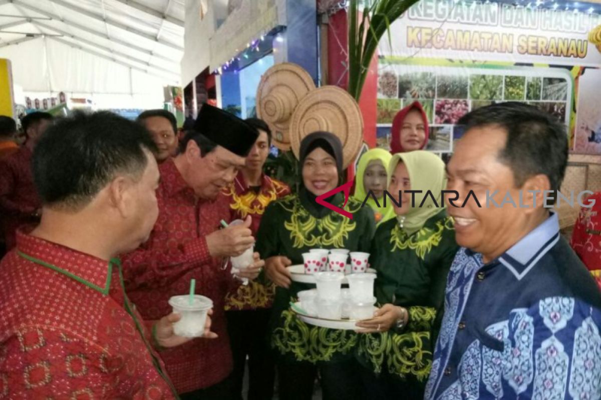 Kopi Sampit ramai diminati pengunjung expo