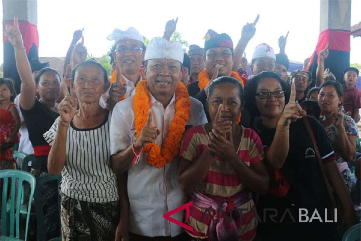 Cagub koster janjikan kesenian berbasis 