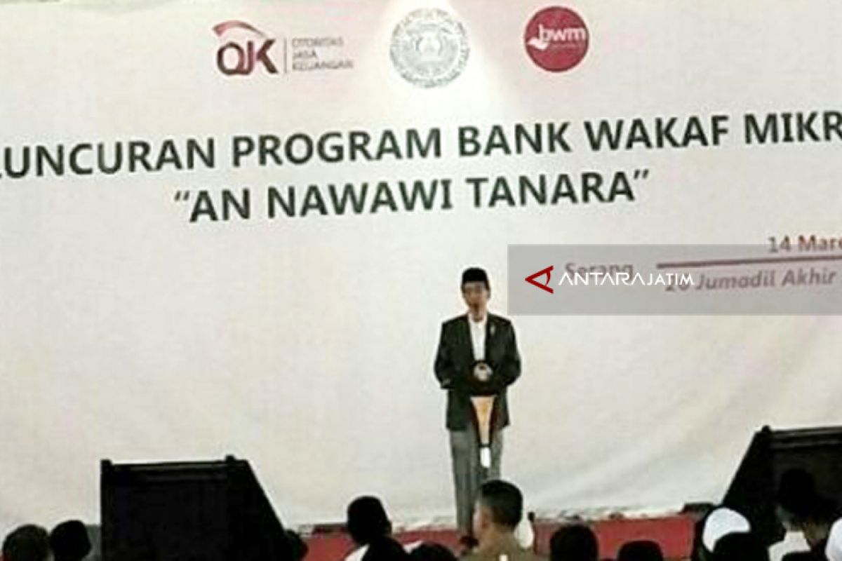 Keinginan Jokowi Setiap Ponpes Punya Bank Wakaf (Video)