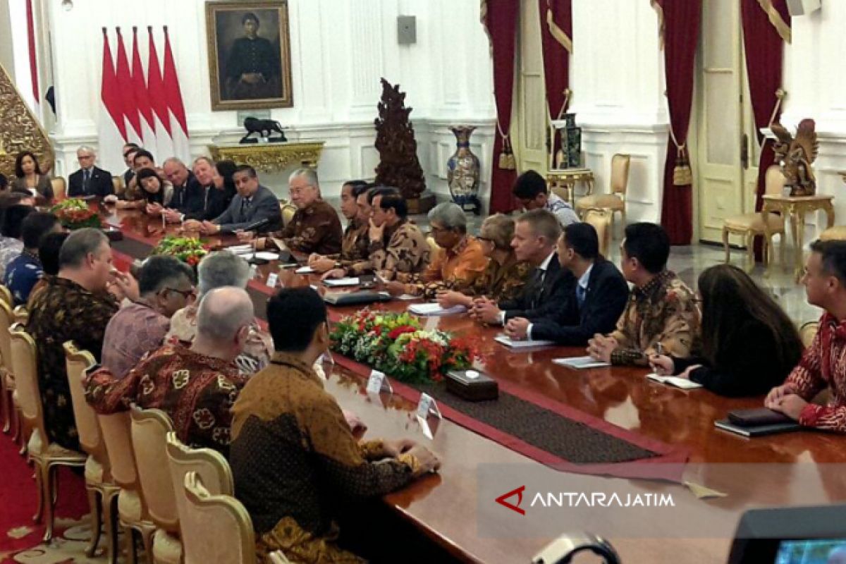 Jokowi Ditemui Dewan Bisnis AS-ASEAN (Video)