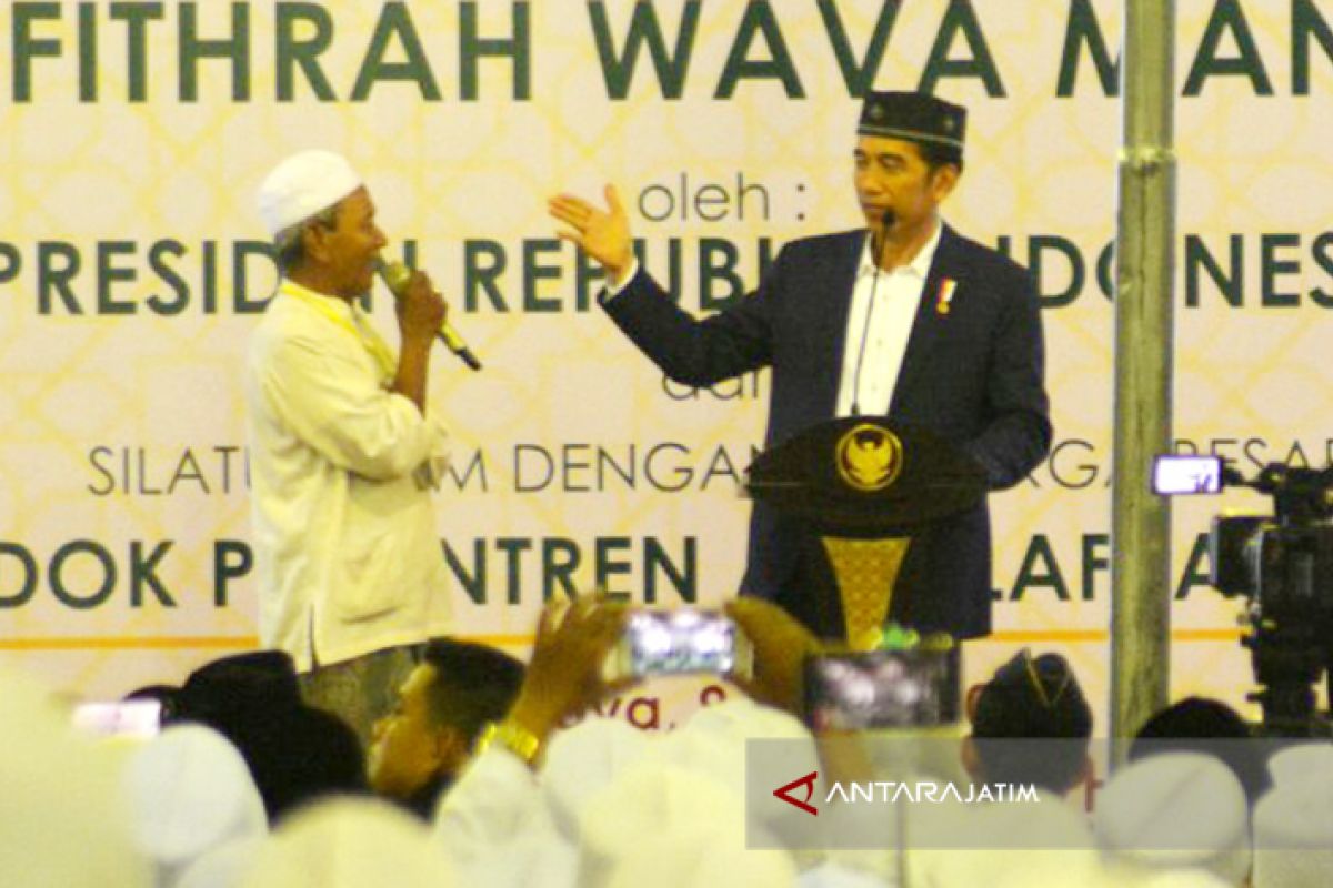 Kata Jokowi Bank Wakaf Mikro selesaikan masalah Perbankan Konvensional