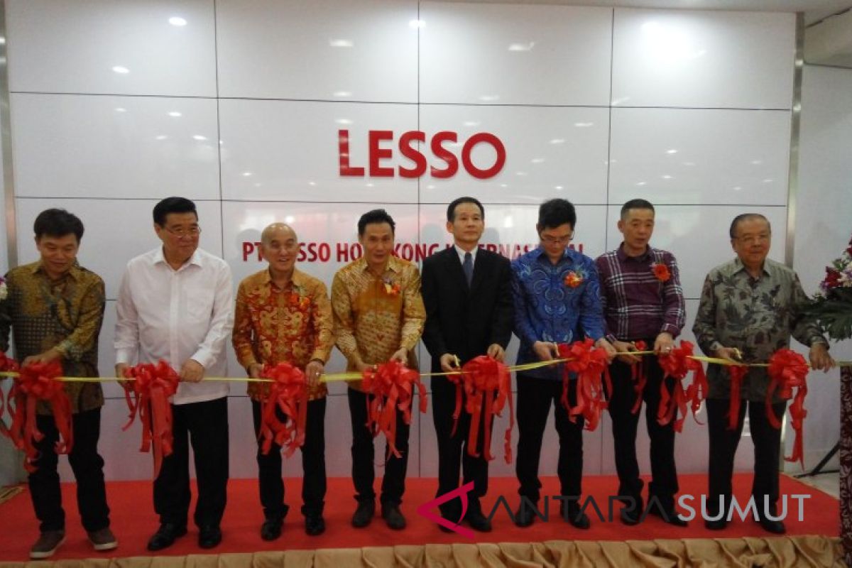 Lesso Hongkong internasional RRC investasi di Medan