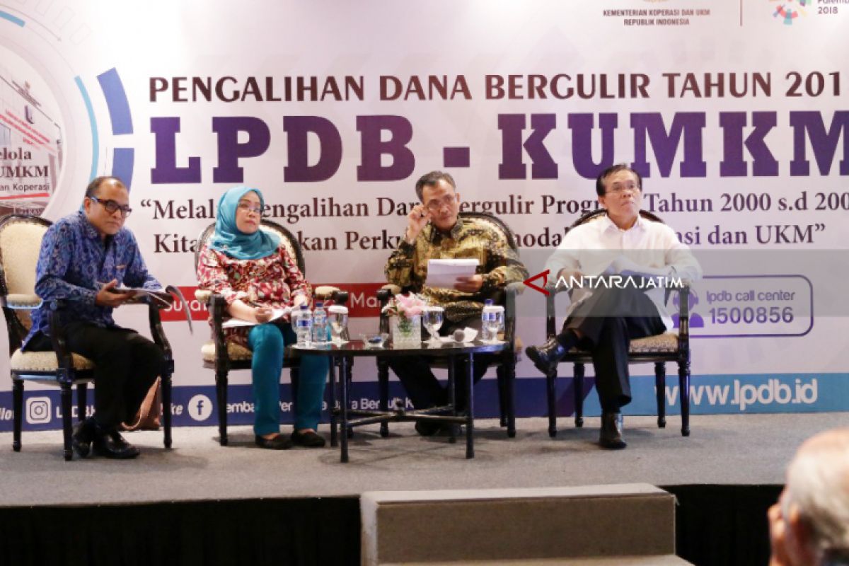 Dana Pengalihan Rp902,9 Miliar Didapatkan LPDB-KUMKM