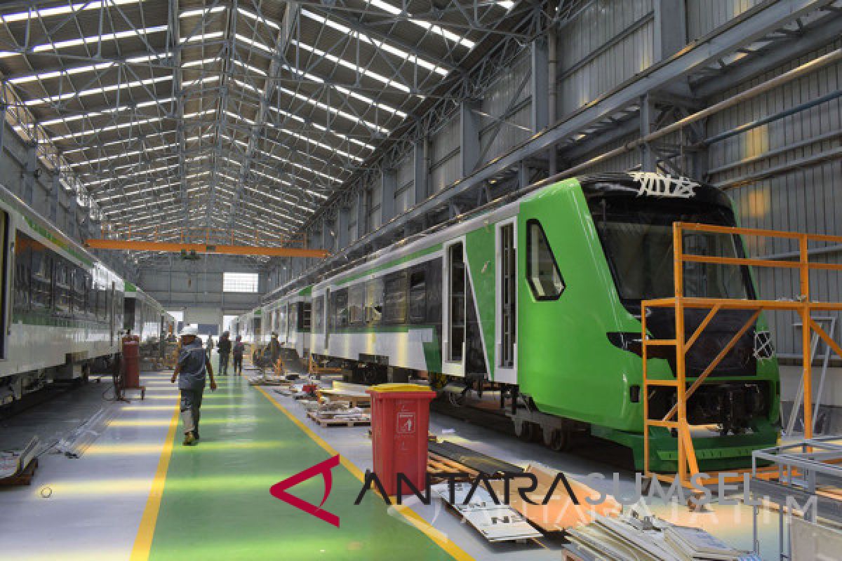 INKA akan uji LRT Palembang