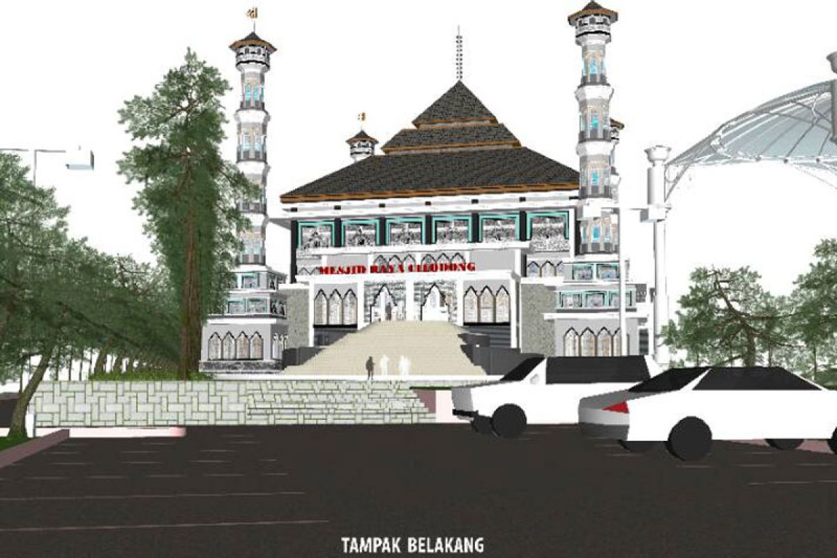 Dinas: Pembangunan Masjid Raya Cilodong sesuai prosedur