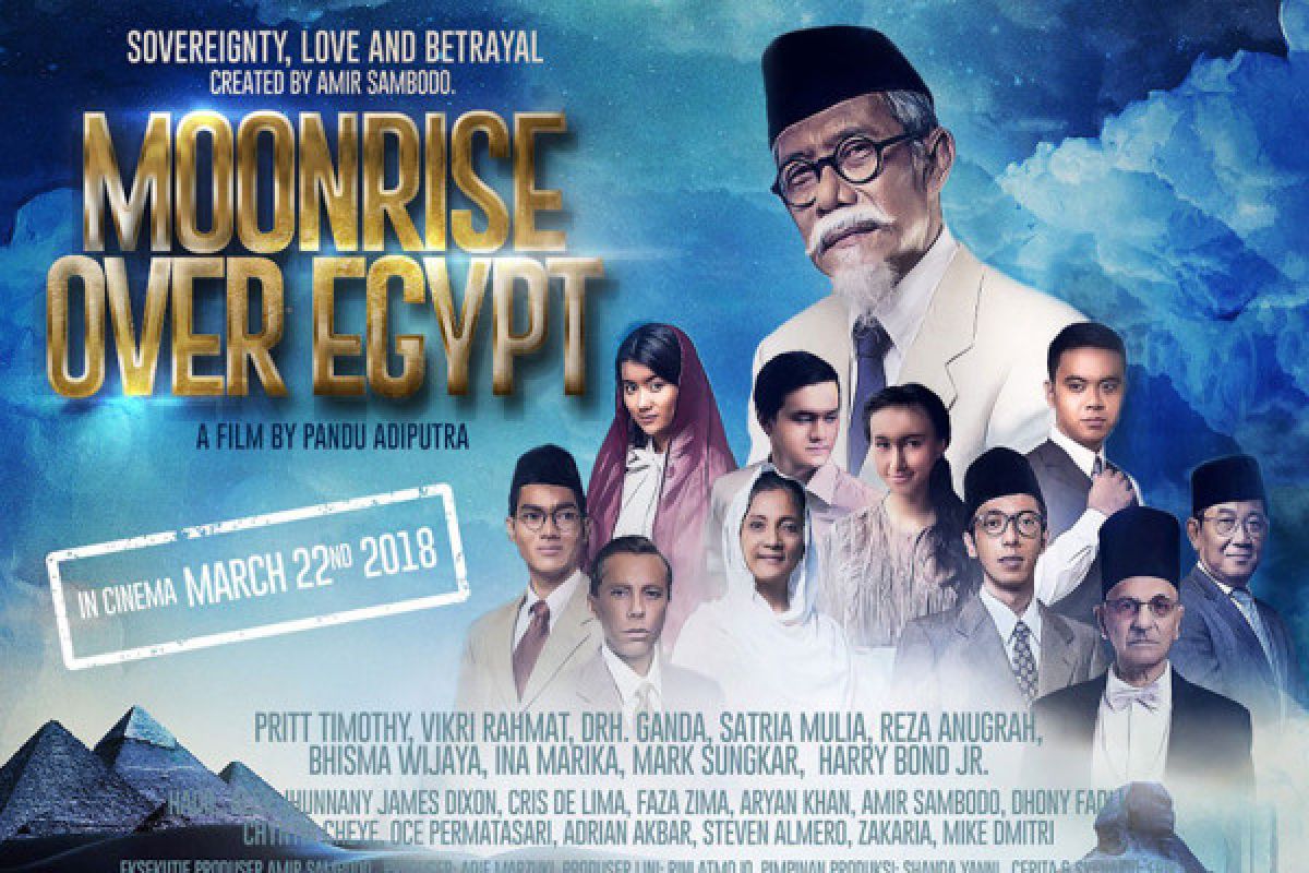 Resensi film : Moonrise Over Egypt - perjuangan diplomasi Agus Salim