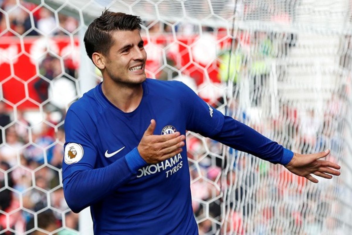 Conte Dukung Morata Akhiri Musim Secara Spektakuler