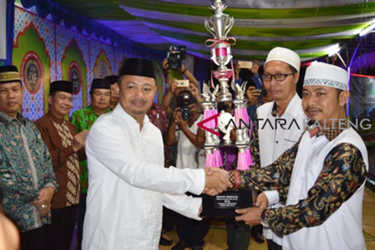 Juara umum MTQ Barito Selatan diraih Kecamatan Dusun Selatan