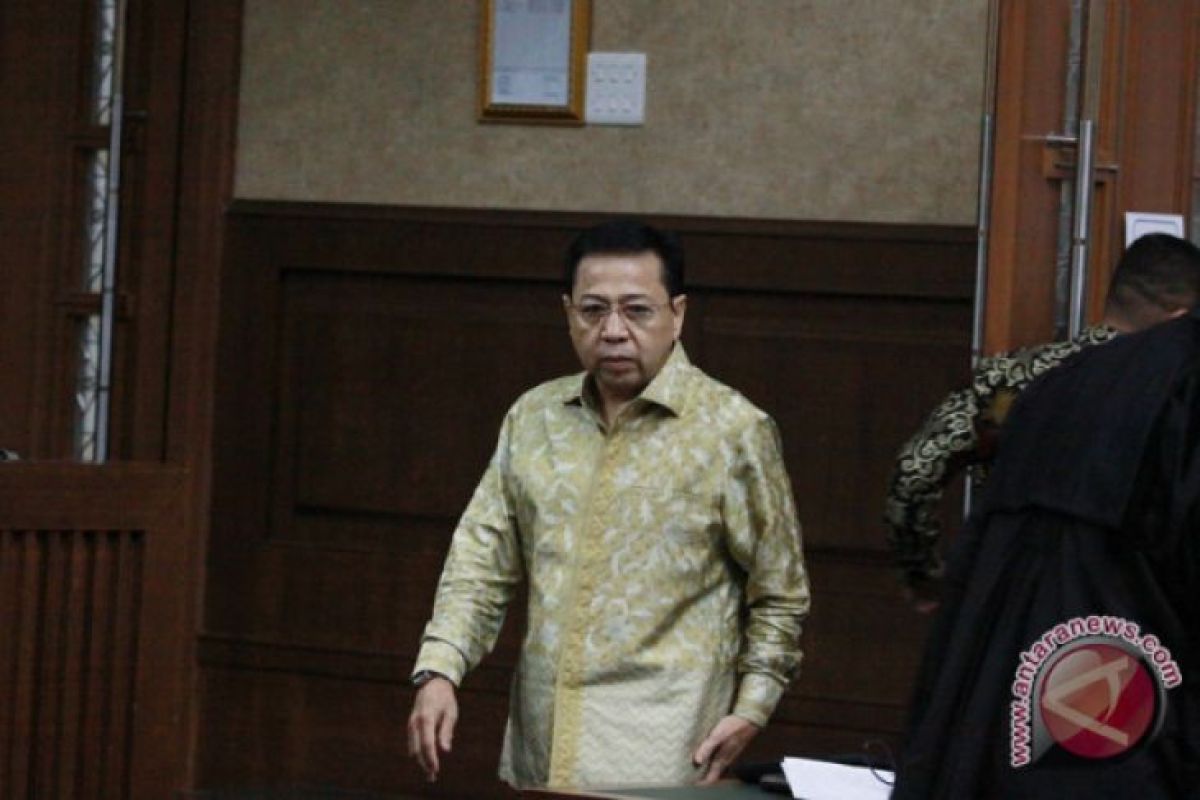Setya Novanto dituntut 16 tahun penjara