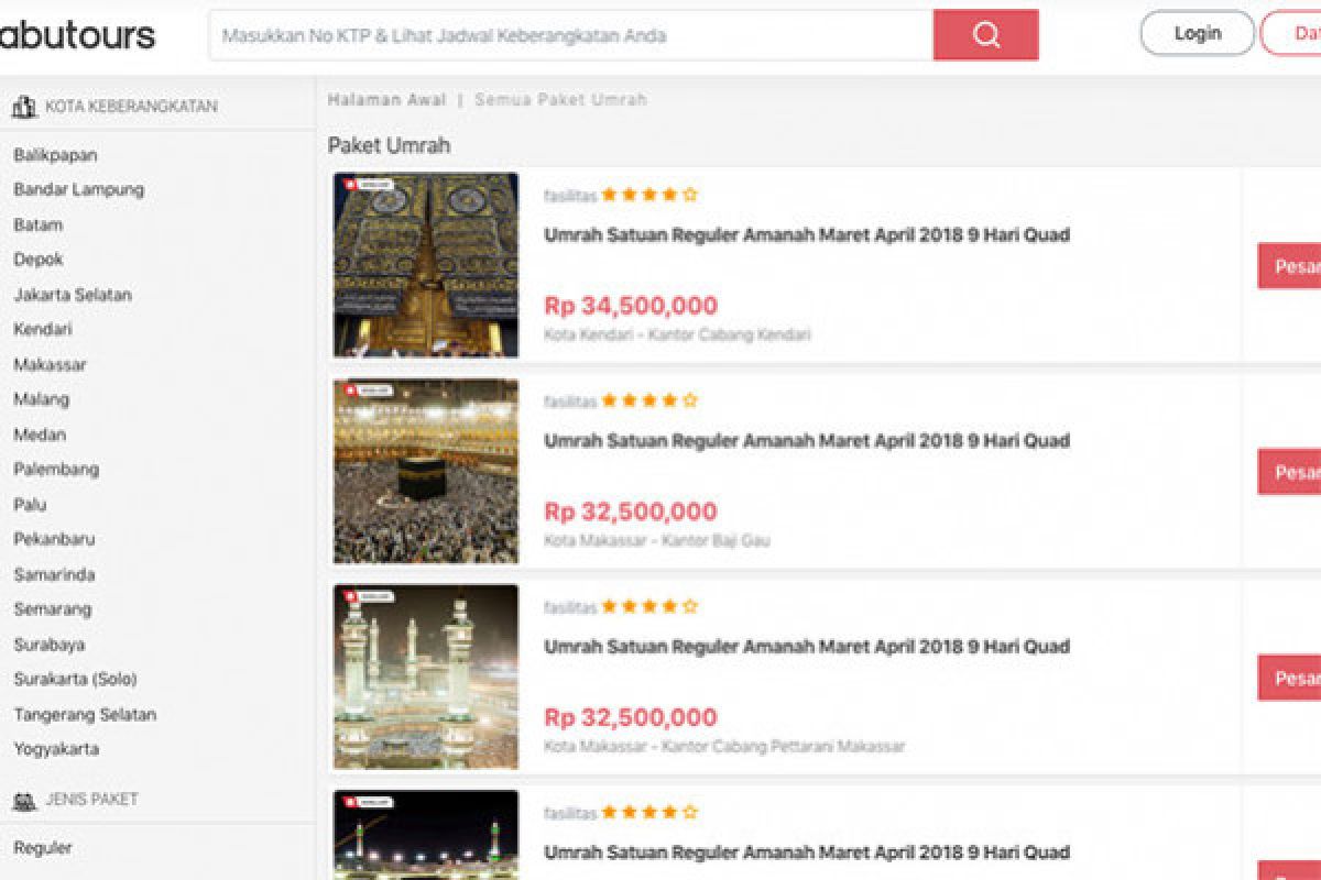 Abu Tours belum juga berangkatkan puluhan ribu pendaftar umrah