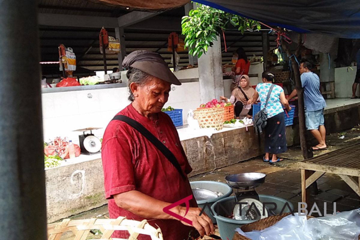 Harga cabai di pasar tradisional Denpasar naik