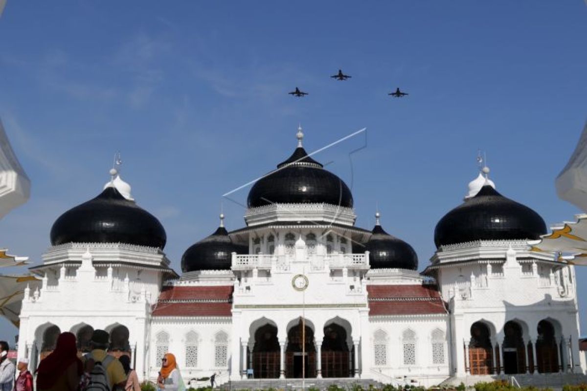 Skadron udara 12 latihan tempur di Aceh