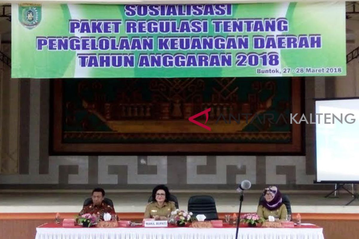 Pemkab Barsel sosialisasi regulasi pengelolaan keuangan daerah 2018