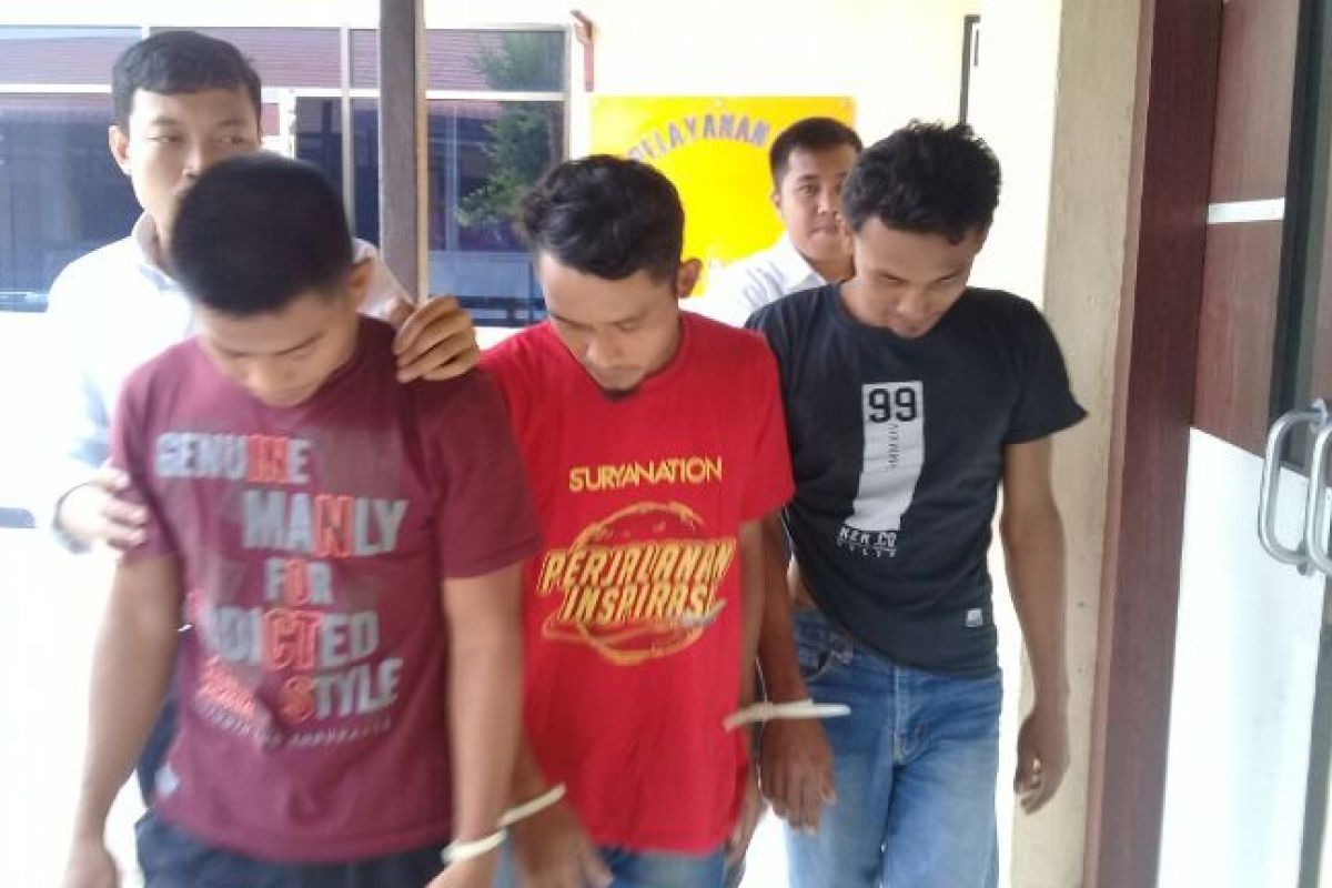Tiga polisi penganiaya juniornya ditangkap
