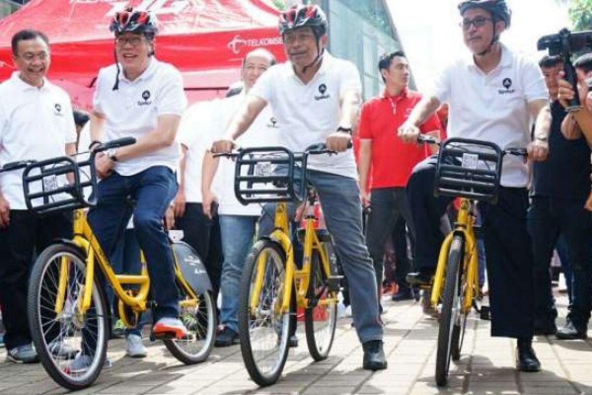 Pertama di Indonesia, Telkomsel dan UI Implementasikan Inovasi NB-IoT Bike Sharing 